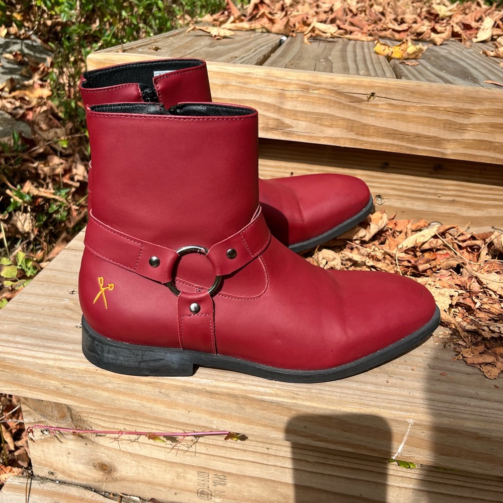 King 55 boots maroon - Picture 2 of 8